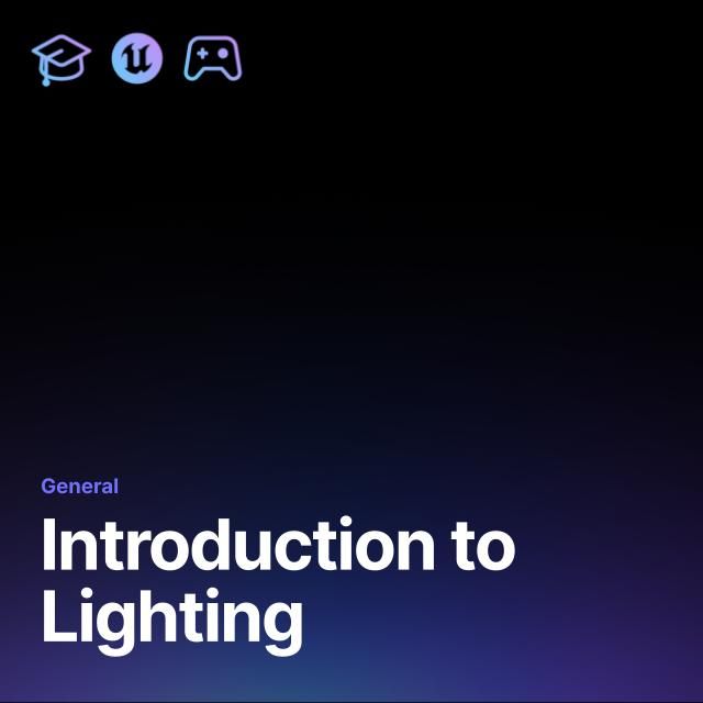 Introduction to Lighting